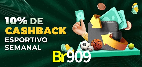10% de bônus de cashback na Br909
